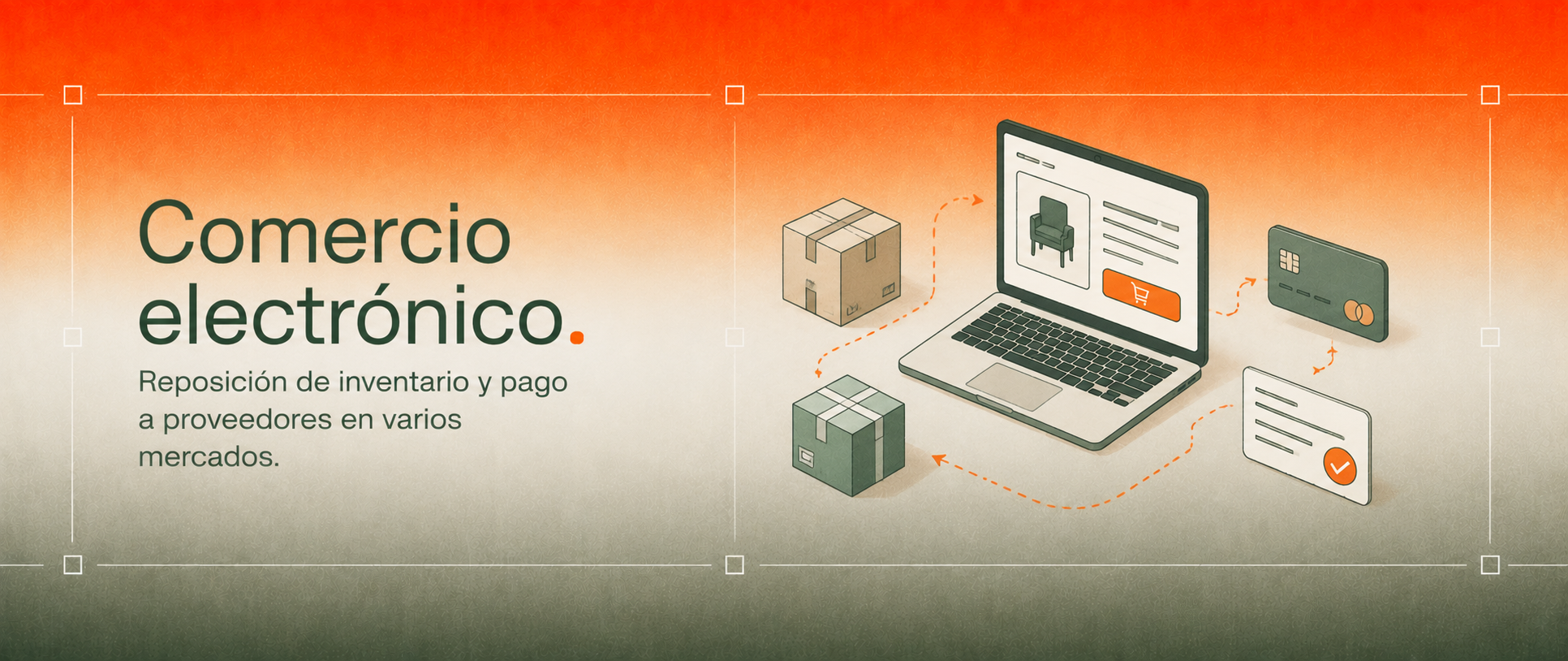 Qopper para Comercio Electrónico — Reposición de inventario y pago a proveedores